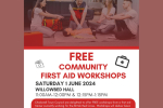 CHICKERELL TOWN COUNCIL - FREE FIRST AID WORKSHOPS